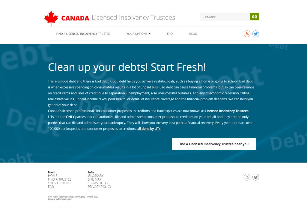 Canada Bankruptcy Trustees