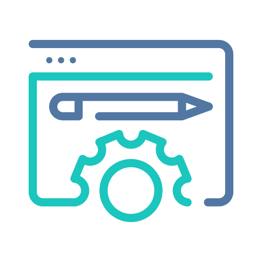 2585239 content development maintenance management web icon